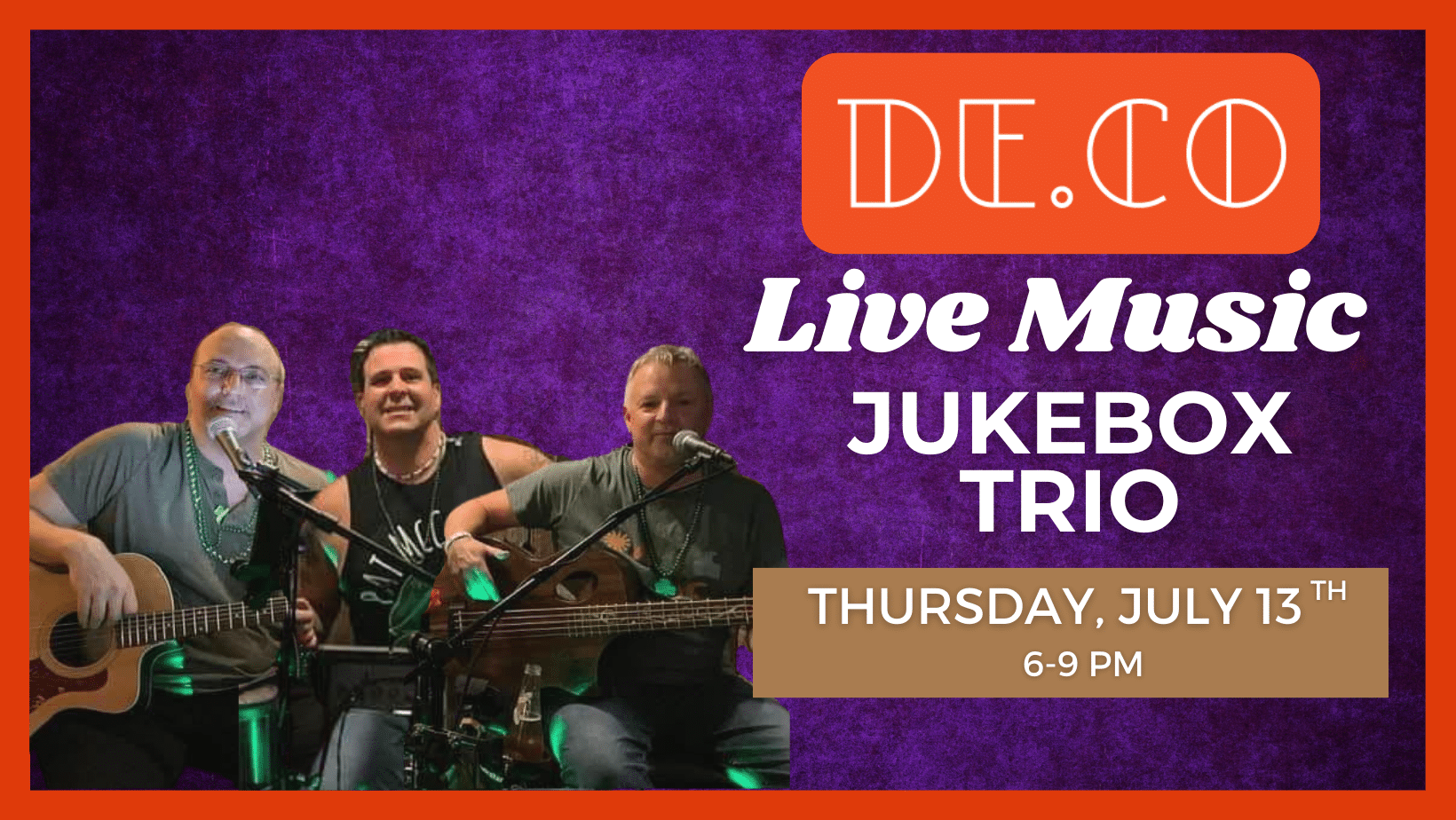Live Music | Jukebox Trio