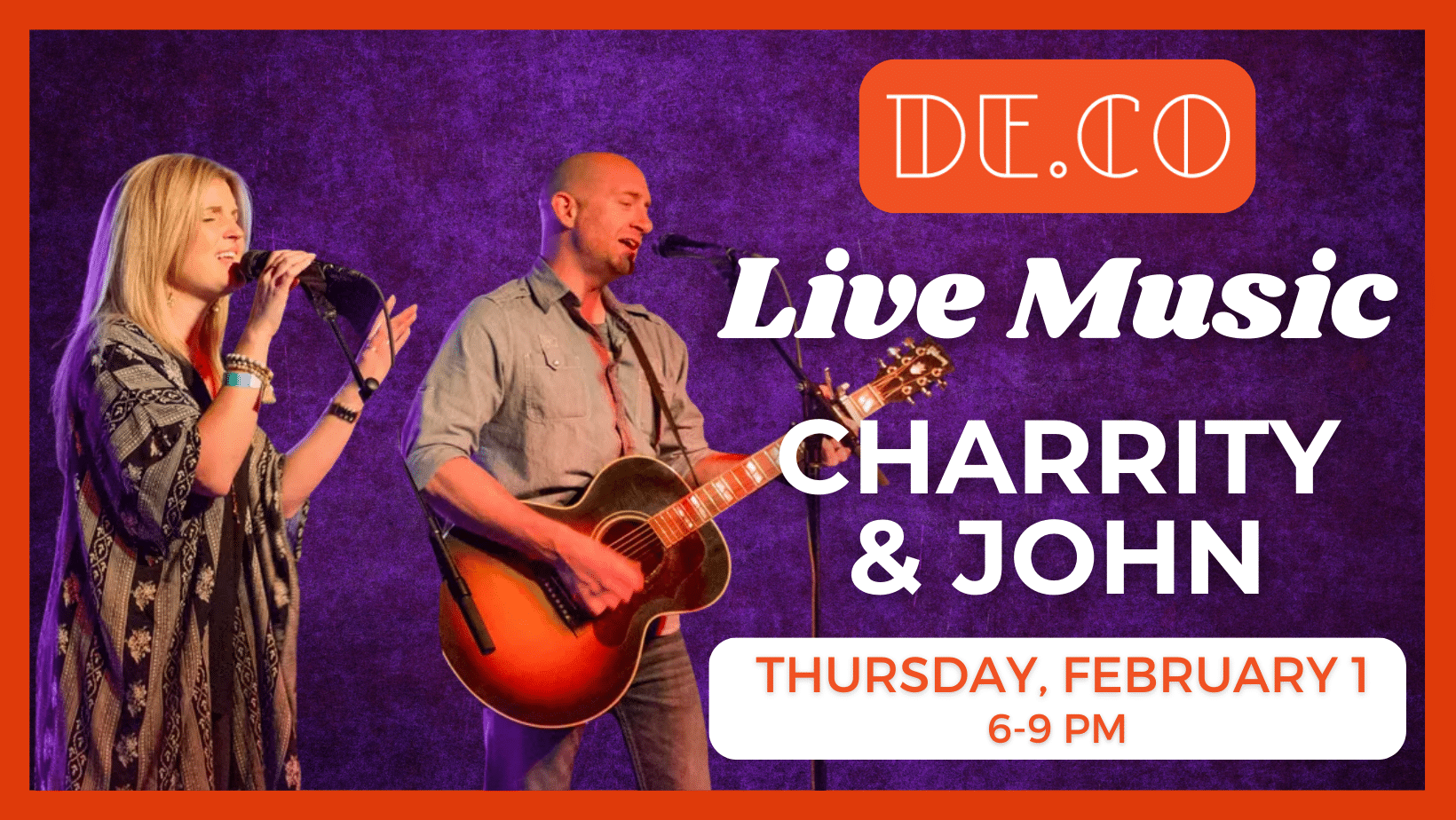 Live Music | Charrity & John